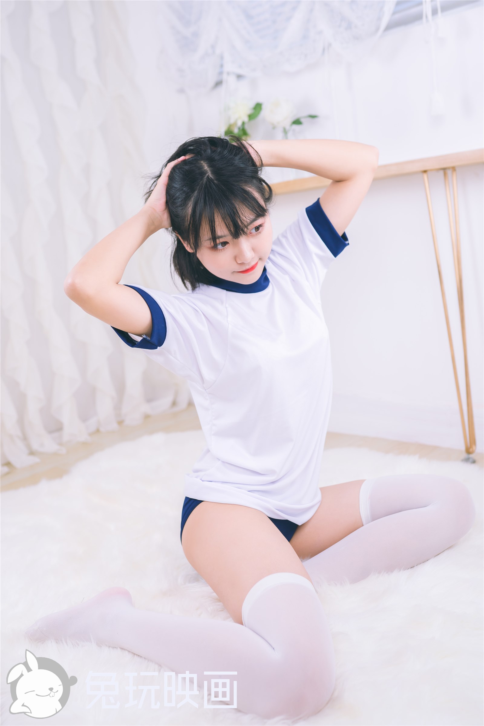 Rabbit playing with Yinghua VOL.086 Vigorous Girl(19)